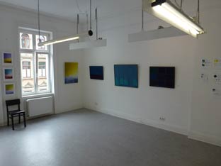 Ausstellungsrundgang in den Ateliers der wfk